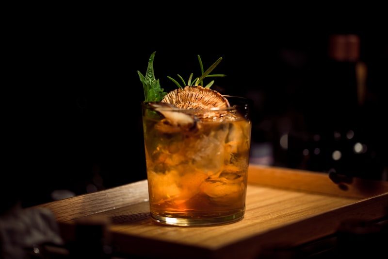 Out of This World cocktail at the Dos Burros bar