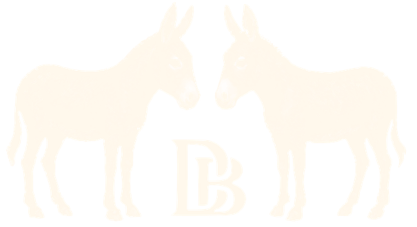 Two donkeys, the Dos Burros mark